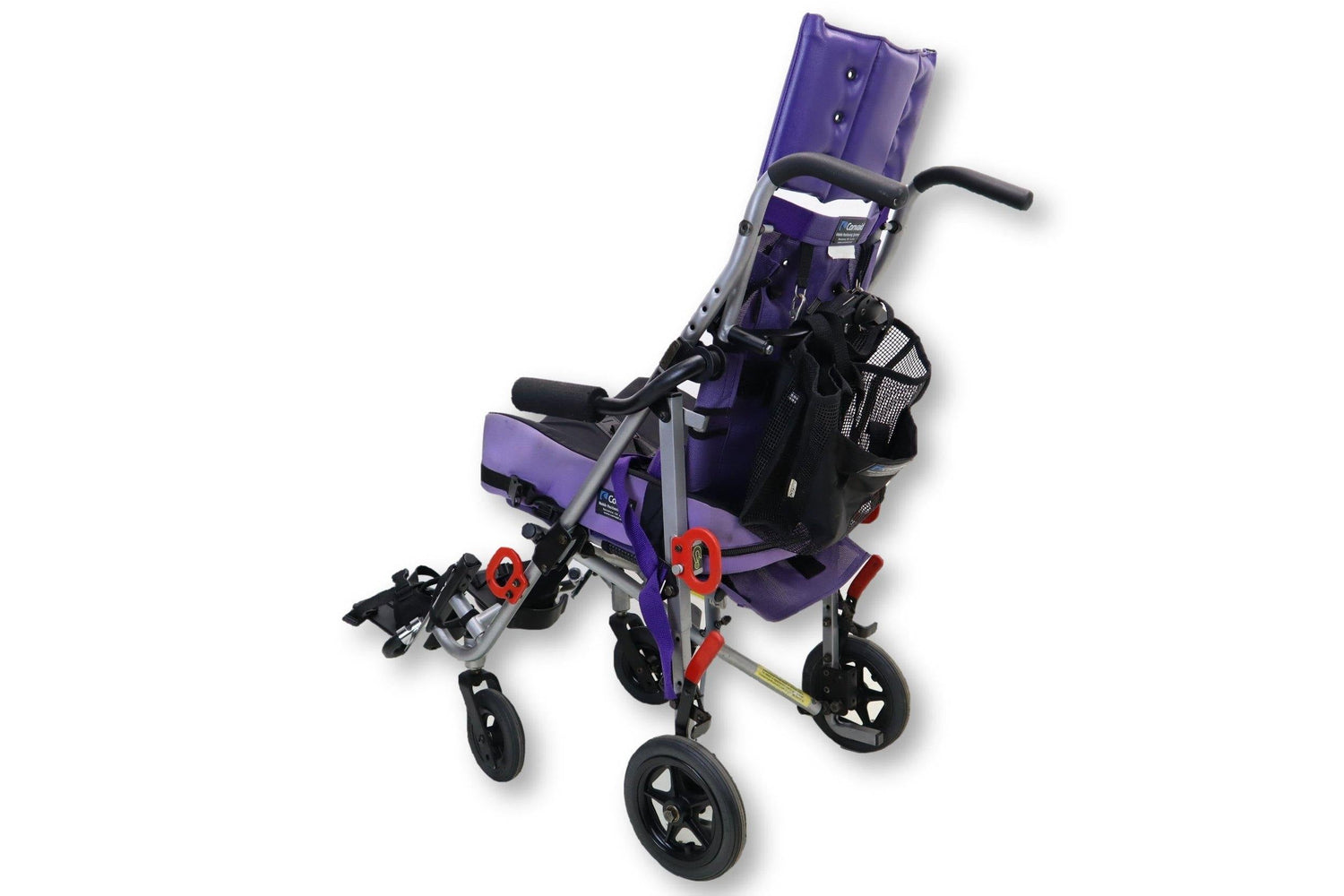 Convaid EZ-Rider 14 Special Needs Stroller Pediatric Wheelchair | 14" x 18" Seat | Collapsible Stroller-Mobility Equipment for Less