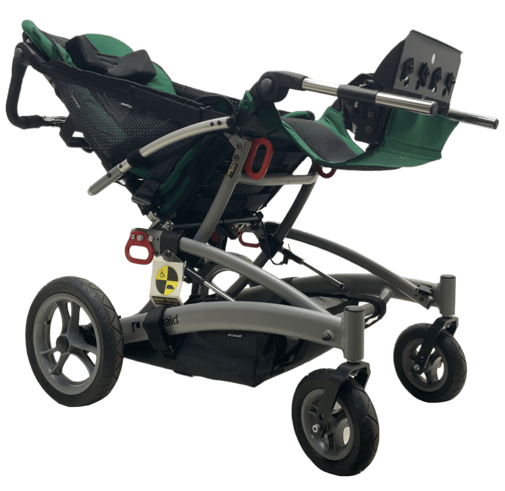 convaid rodeo 14 RD14 pediatric stroller tilted