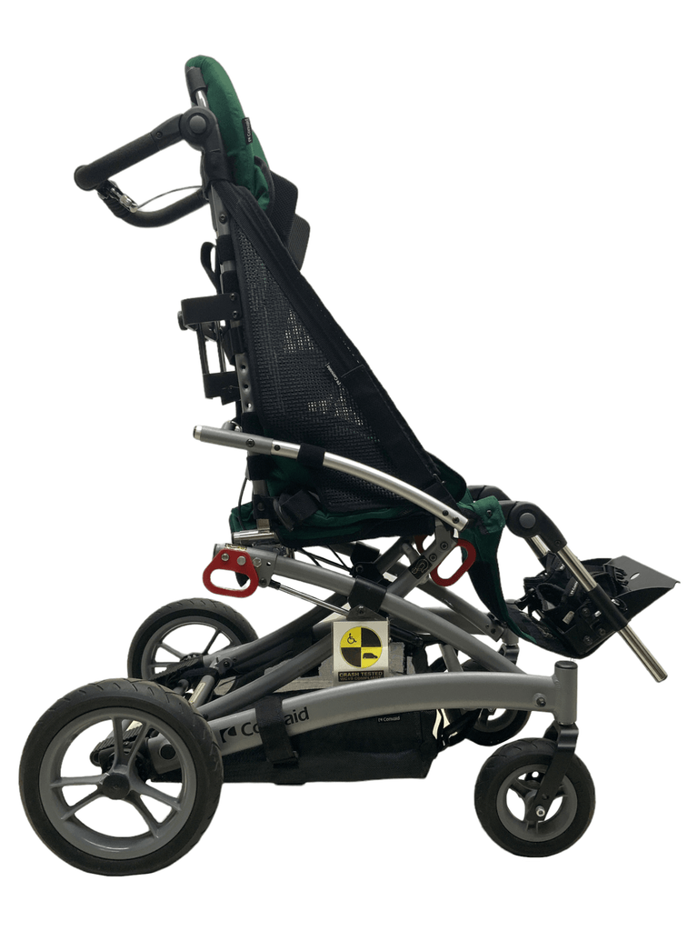 Convaid Rodeo 14 Pediatric Stroller with Tilt | 14" x 14" Seat | Foldable Stroller | Quick-Release Wheels - Mobility Equipment for Less