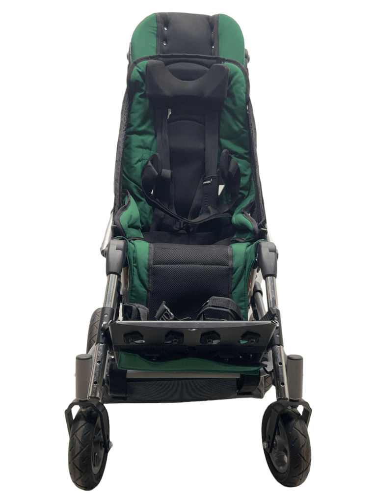 Convaid Rodeo 14 Pediatric Stroller with Tilt | 14" x 14" Seat | Foldable Stroller | Quick-Release Wheels - Mobility Equipment for Less