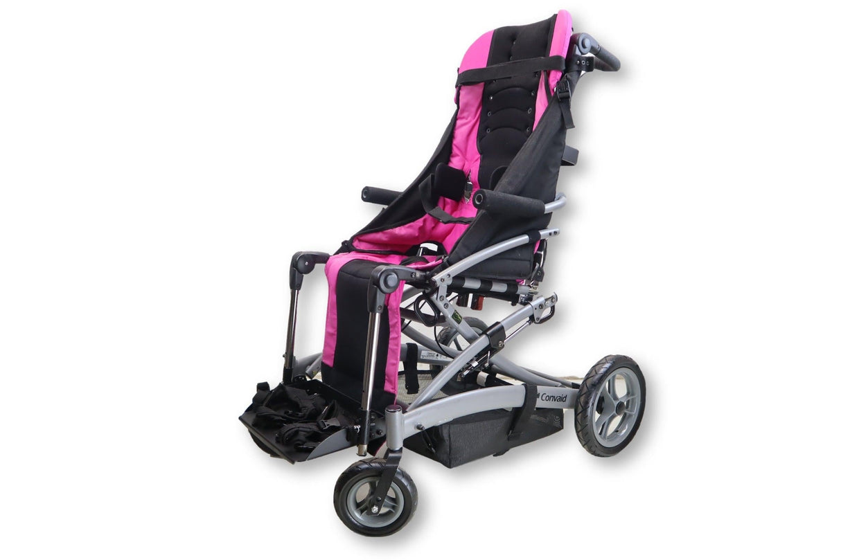 Convaid Rodeo 16 (RD16) Special Needs Stroller | Adjustable Tilt | 16"x16" Seat-Mobility Equipment for Less