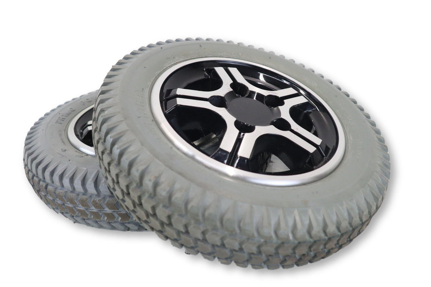 Drive Wheel for Pride Mobility Quantum 600, 6000, and R-4000 Power Chairs | Primo PowerTrax WHLASMB1769 | 14" x 3" | Certified Pre-Owned-Mobility Equipment for Less