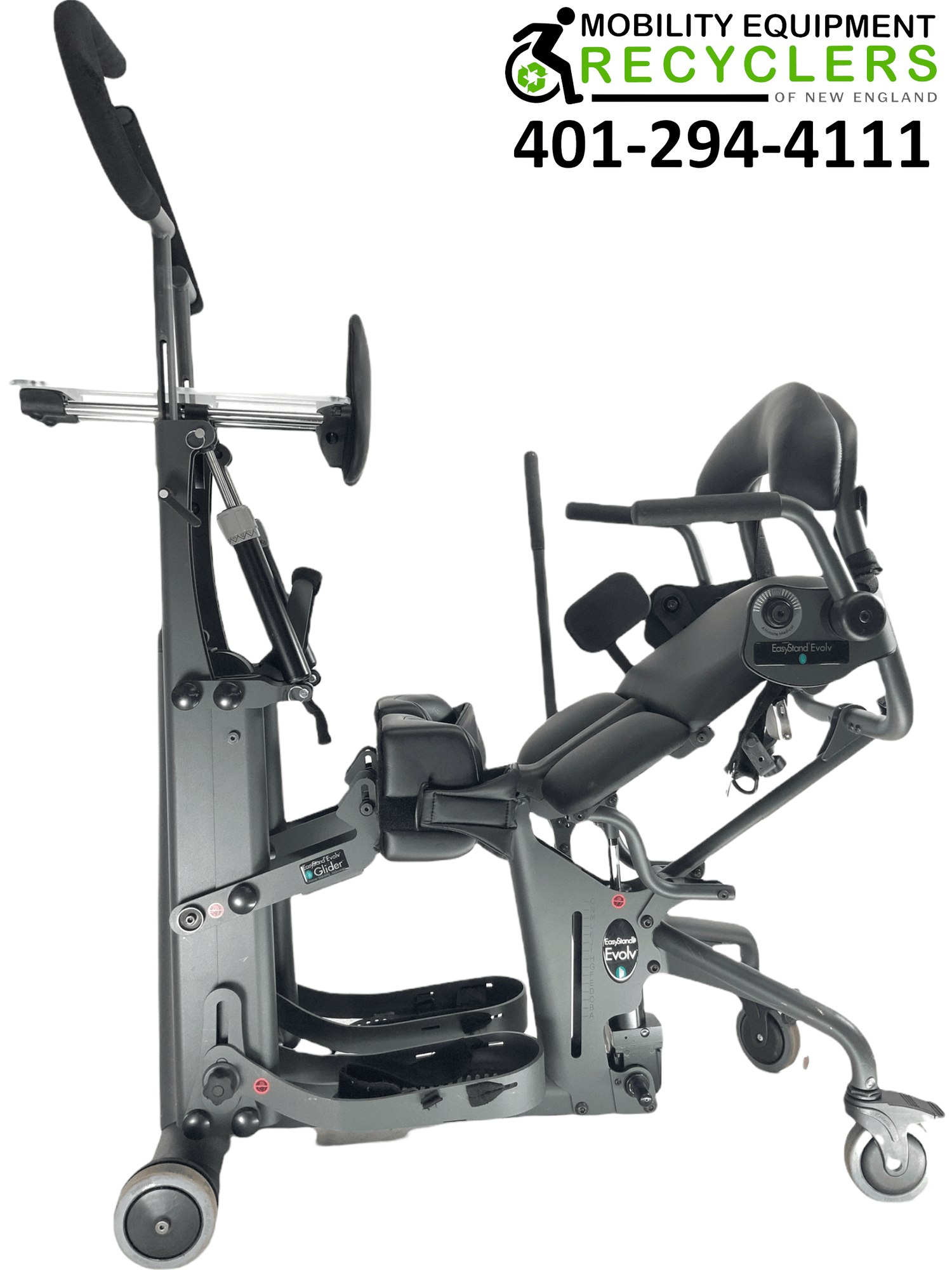 EasyStand Evolv Glider Sit to Stand | Adult Large | 5"-6'2" | 280 lbs Weight Capacity-Mobility Equipment for Less
