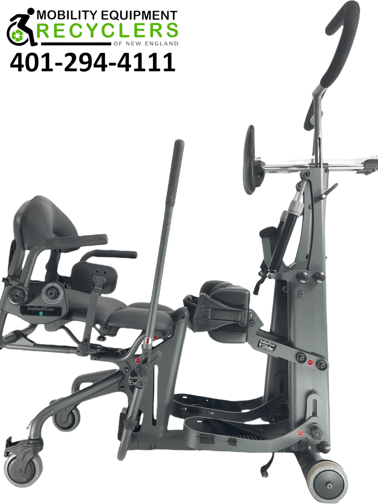 EasyStand Evolv Glider Sit to Stand | Adult Large | 5"-6'2" | 280 lbs Weight Capacity-Mobility Equipment for Less