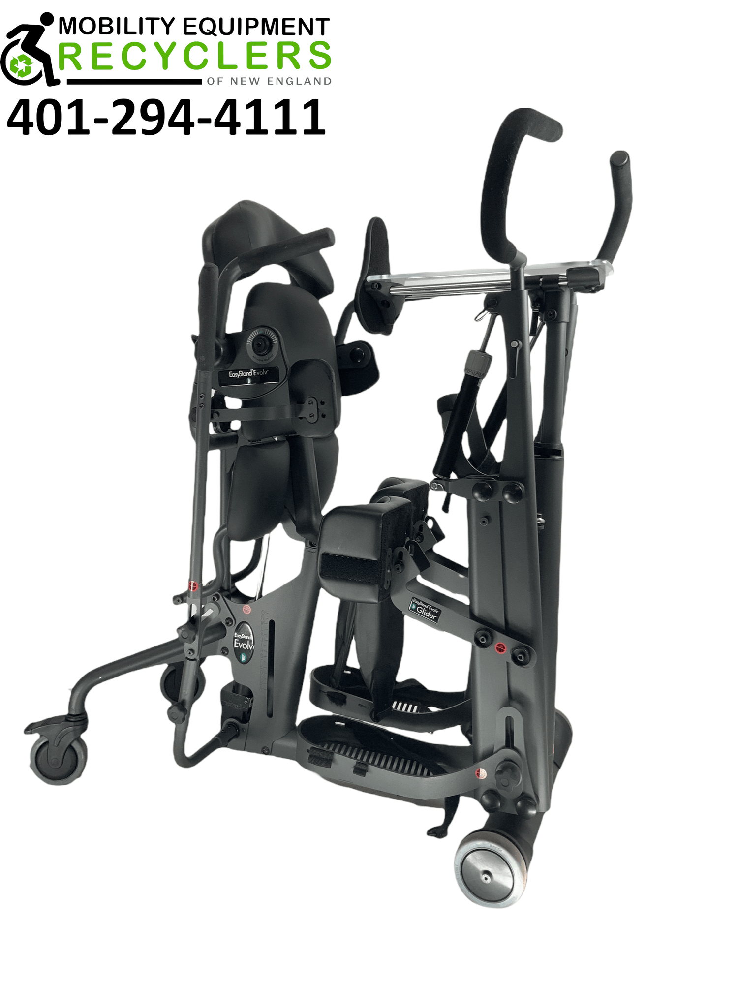 EasyStand Evolv Glider Sit to Stand | Adult Large | 5"-6'2" | 280 lbs Weight Capacity-Mobility Equipment for Less