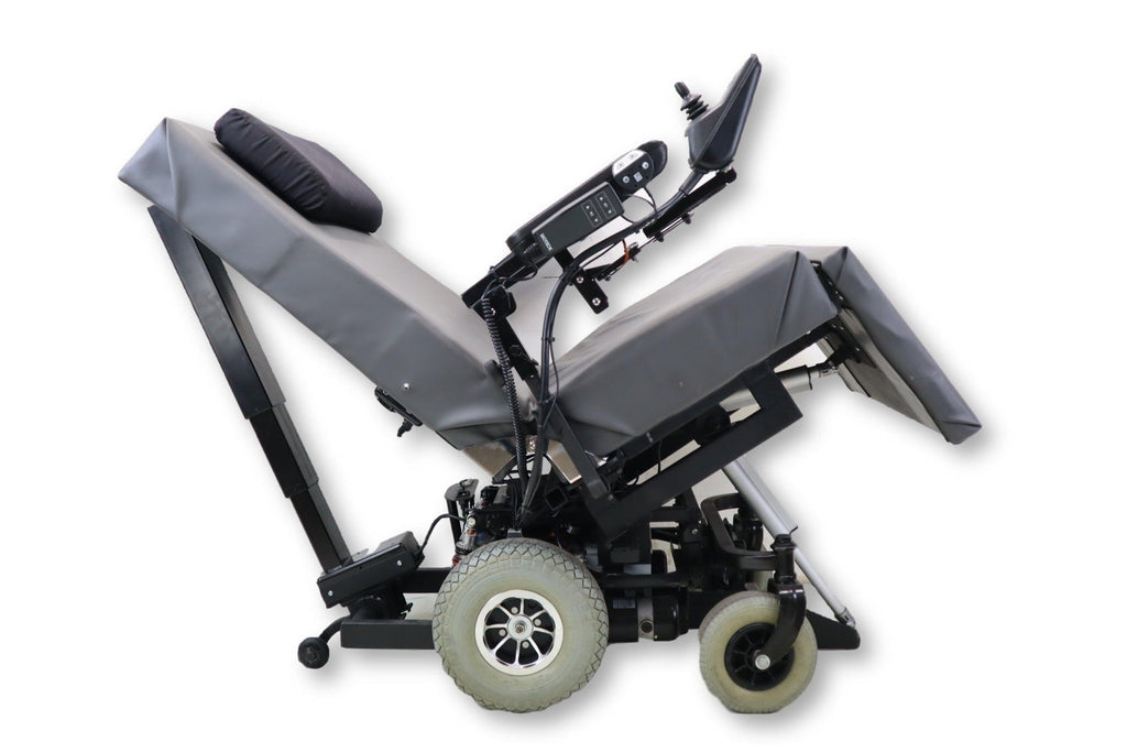 ErgoQuest Zero Gravity Power Wheelchair | Tilt | Recline | Power Legs | 28" x 21" Seat-Mobility Equipment for Less