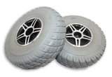 Flat Free Drive Wheels & Tire for Jet 3 Electric Wheelchair | (10" x 3" , 260 x 85) PRIMO Durotrap Replacement Wheel Assembly | WHLASMB1410-Mobility Equipment for Less