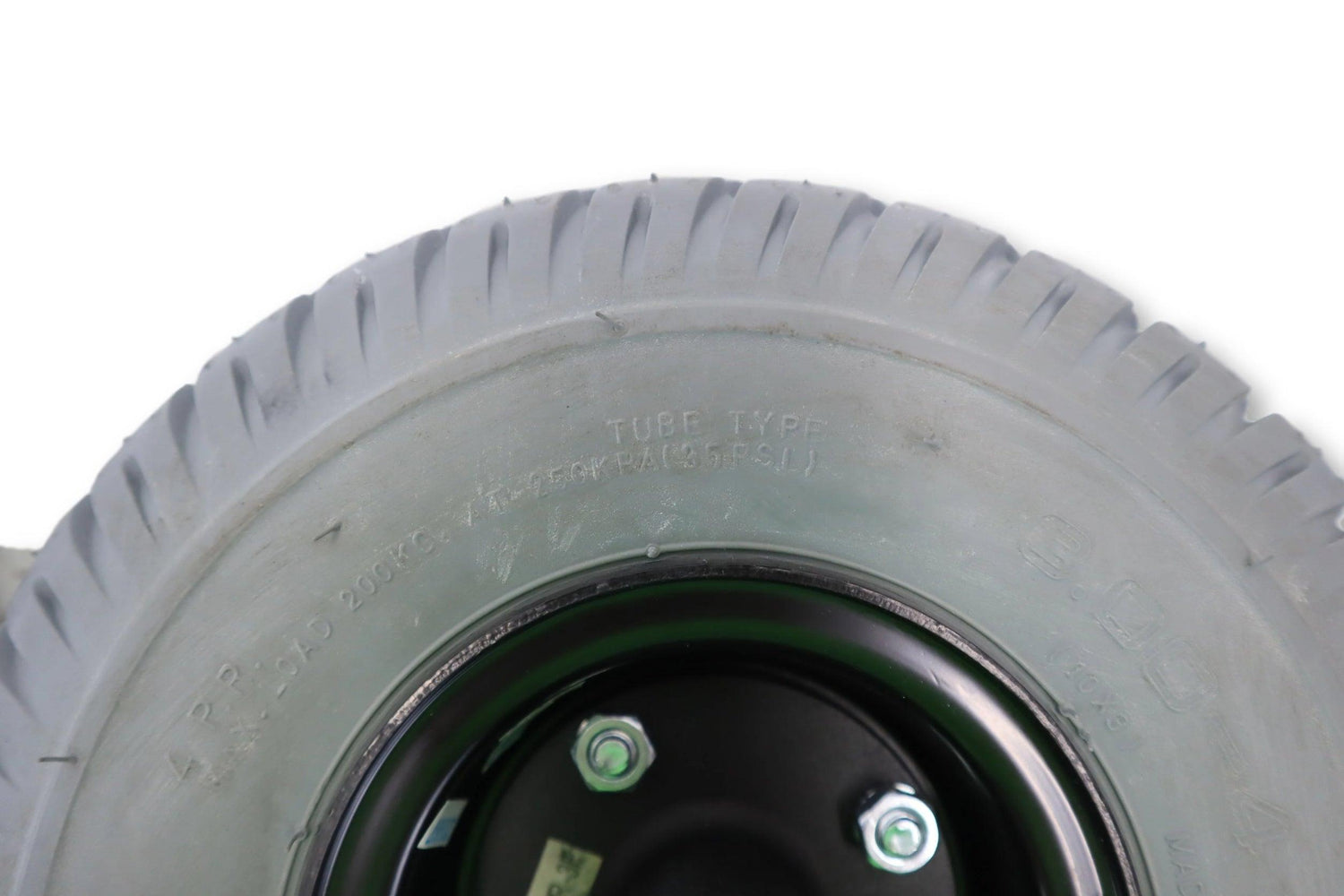 Flat Free Drive Wheels & Tire for Jet 3 Electric Wheelchair | (10" x 3" , 260 x 85) PRIMO Durotrap Replacement Wheel Assembly | WHLASMB1410-Mobility Equipment for Less