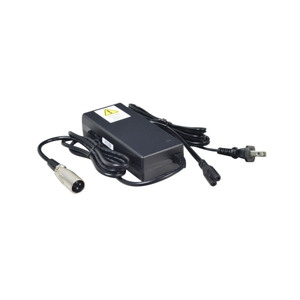 Front view of Golden Buzzaround CarryOn Scooter battery charger