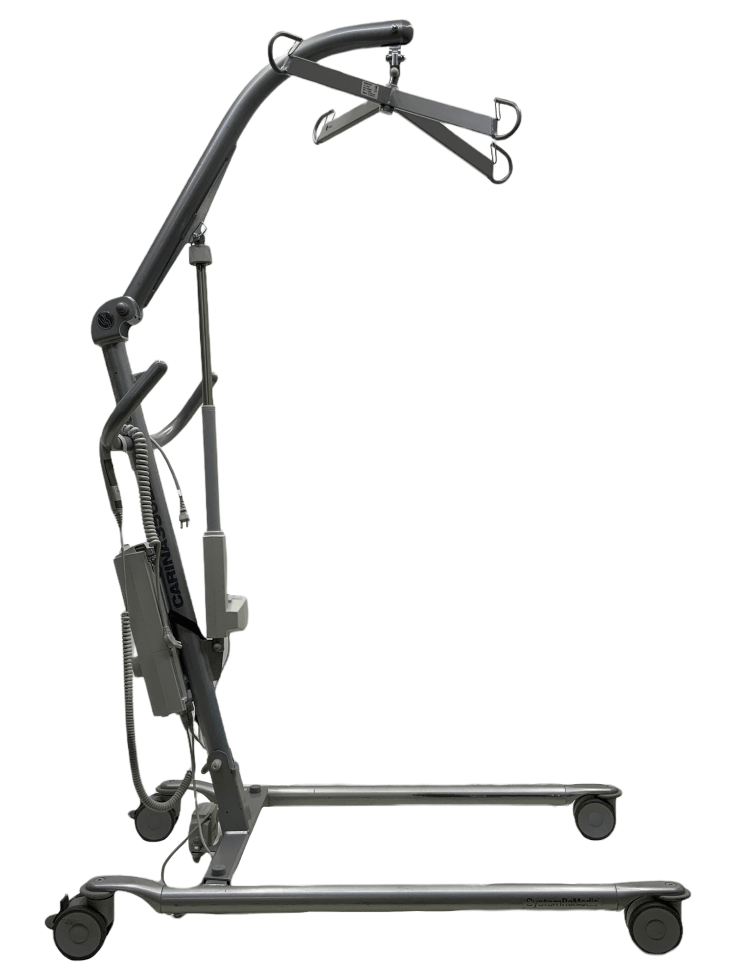 handicare carina 350ee patient lift elevated
