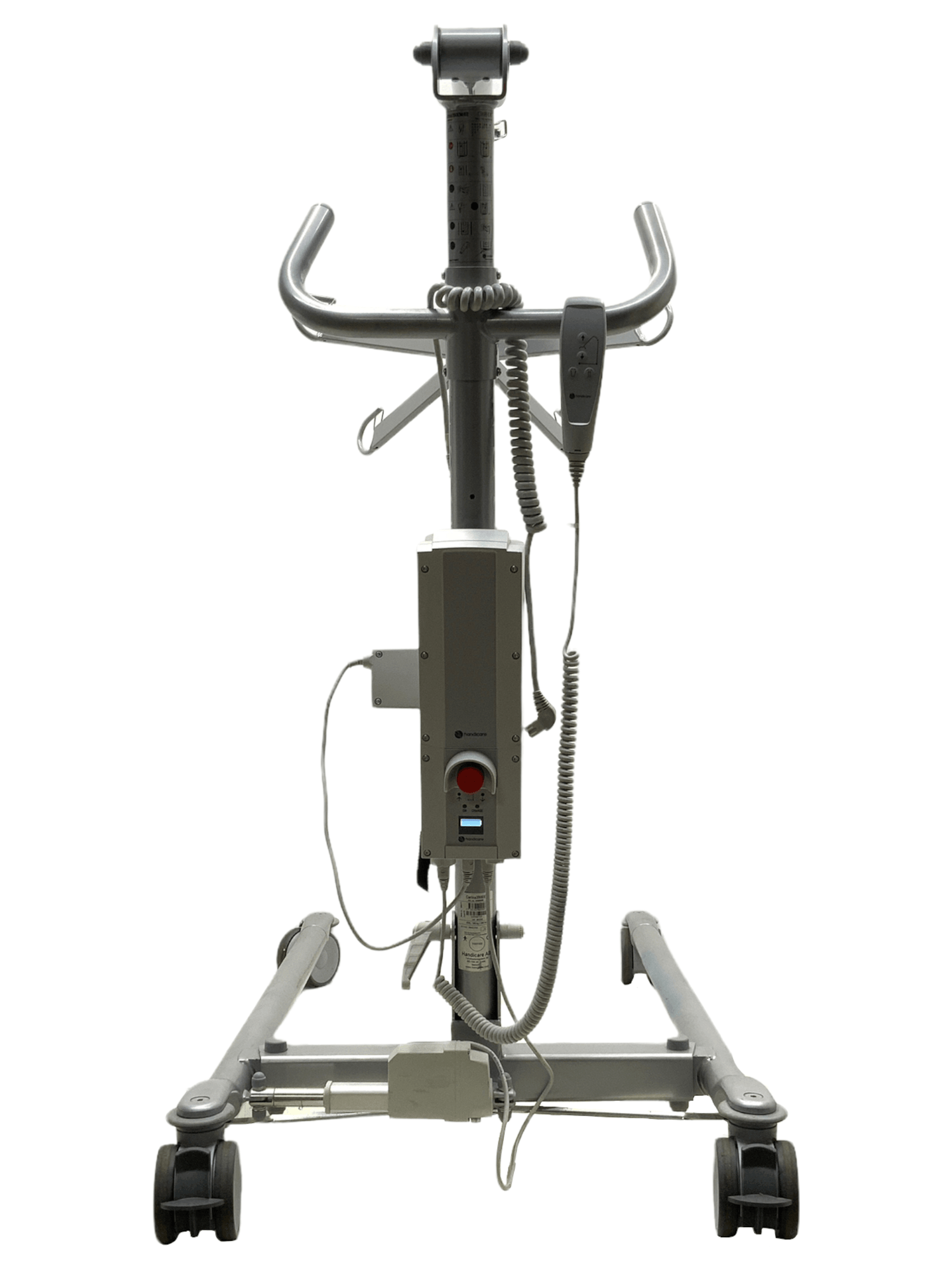 Handicare Carina350EE Electric Patient Lift | 23-66 Inches Lifting Range | Power-Operated Base | Free Sling | New Batteries - Mobility Equipment for Less