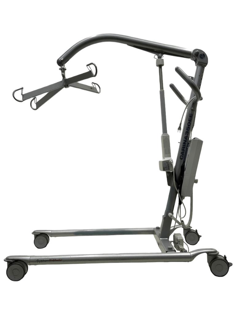 Handicare Carina350EE Electric Patient Lift | 23-66 Inches Lifting Range | Power-Operated Base | Free Sling | New Batteries - Mobility Equipment for Less