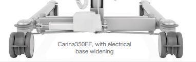 Handicare Carina350EE Electric Patient Lift | 23-66 Inches Lifting Range | Power-Operated Base | Free Sling | New Batteries - Mobility Equipment for Less