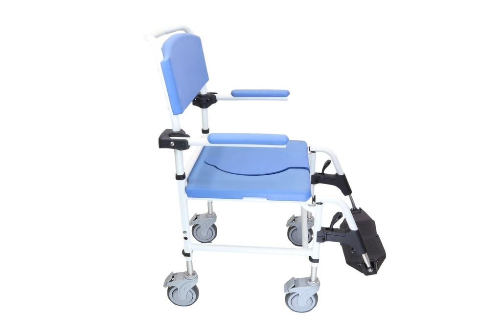 Healthline Ezee Life 180 Aluminum Shower Chair Commode-Mobility Equipment for Less