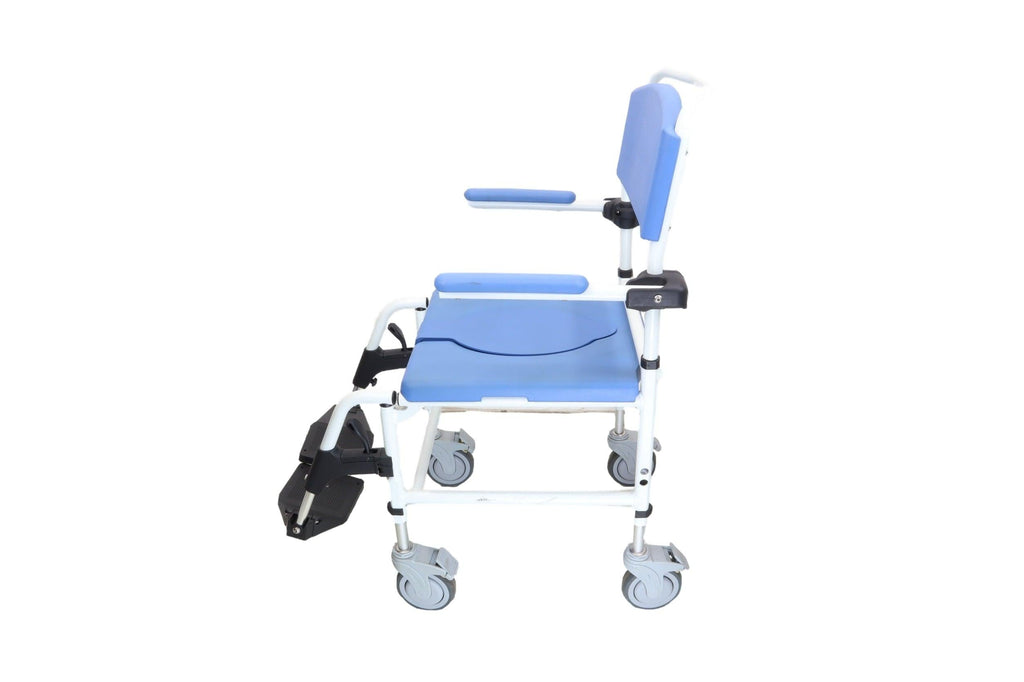 Healthline Ezee Life 180 Aluminum Shower Chair Commode-Mobility Equipment for Less