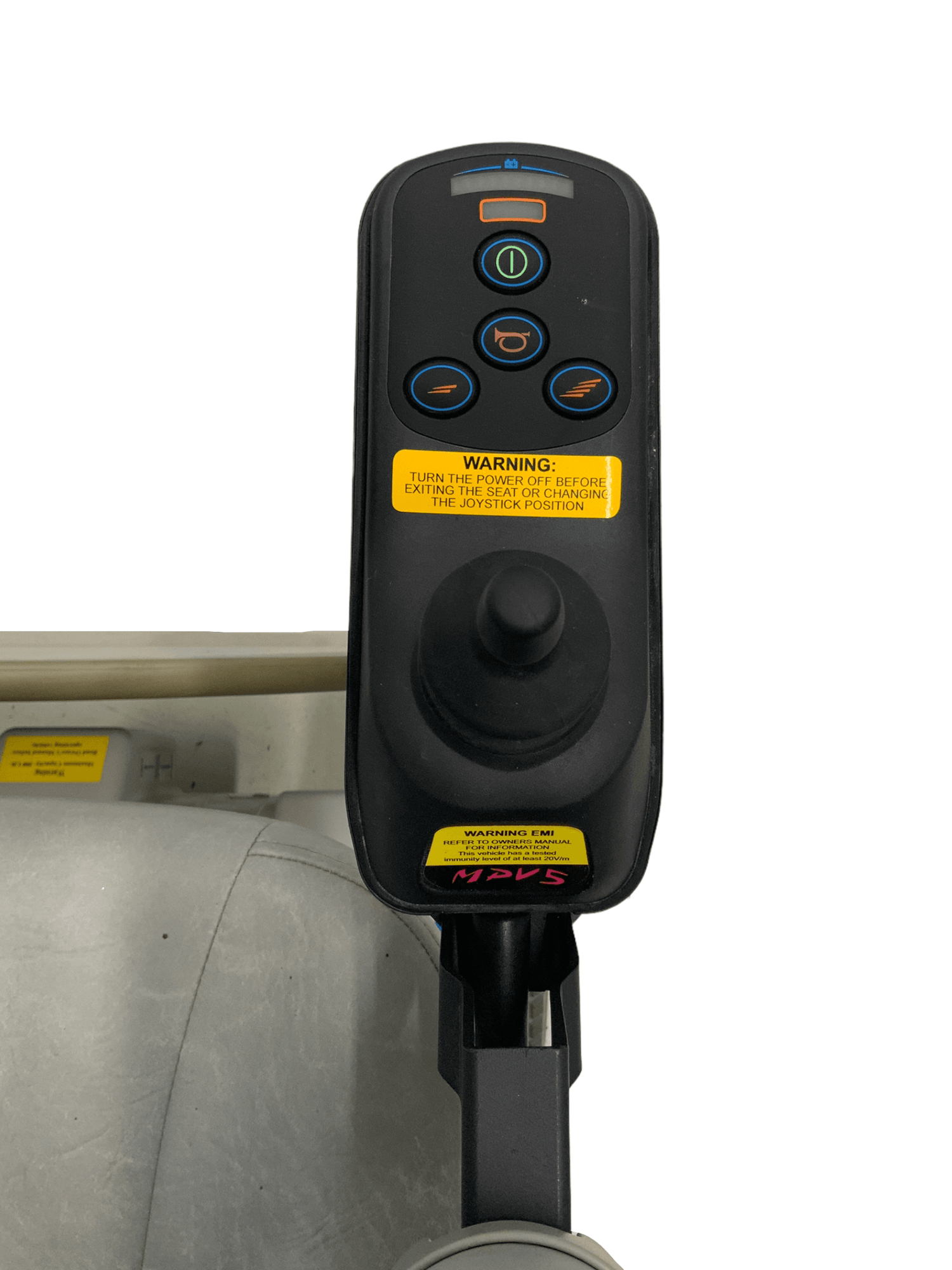 hoveround mpv5 grey standard power wheelchair joystick