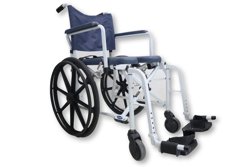 Invacare Mariner Rehab Shower Chair Commode 18" x 18" Padded Seat
