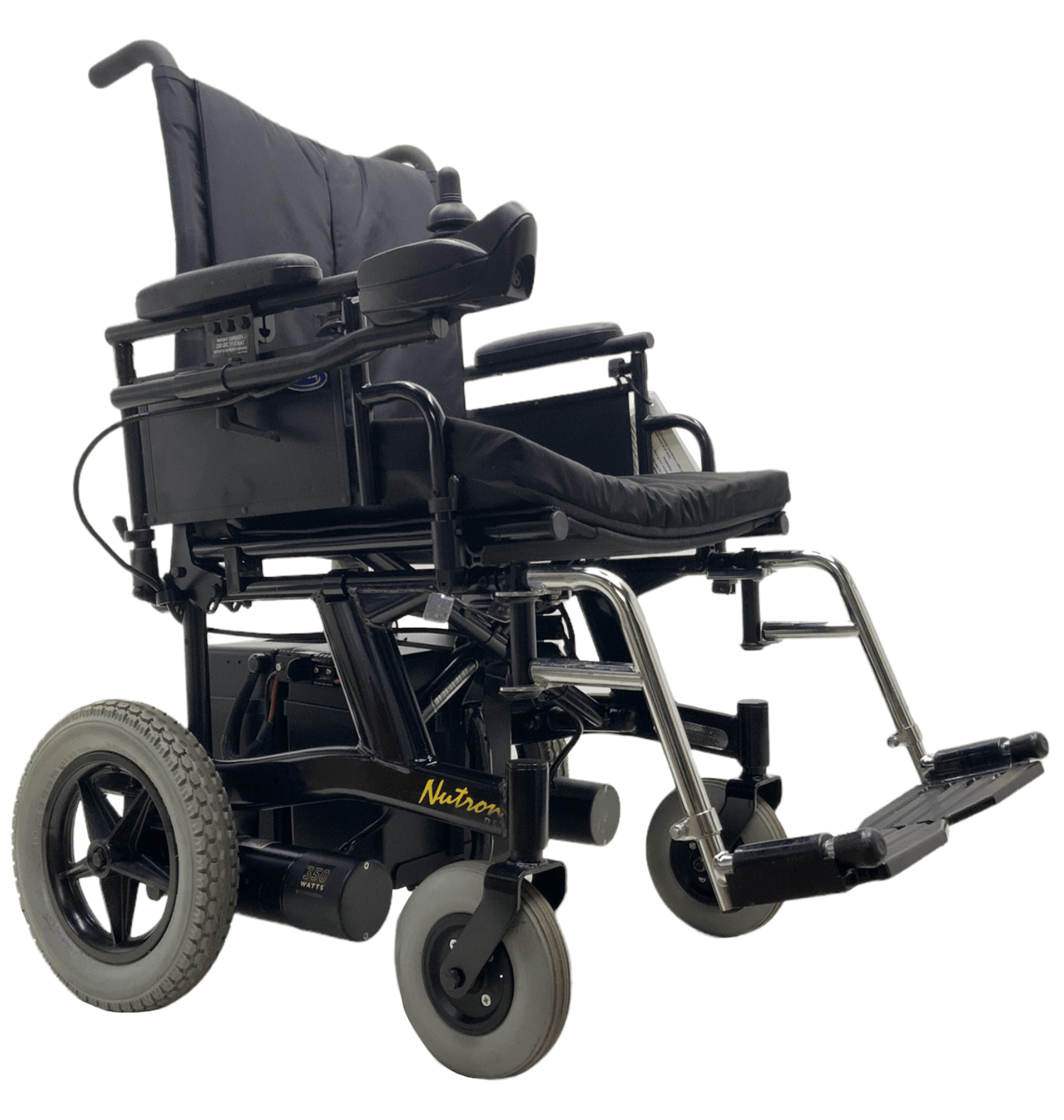 invacare Nutron R51 black power wheelchair