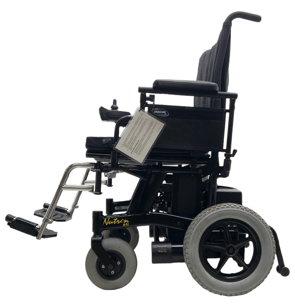 invacare Nutron R51 black electric wheelchair
