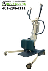 Invacare Roze Electric Patient Lift | 37 - 63.5 Inches | Power Operated Base, Sling Included, Adjustable Knee Pads, Detachable Foot Plate, Locking Casters-Mobility Equipment for Less