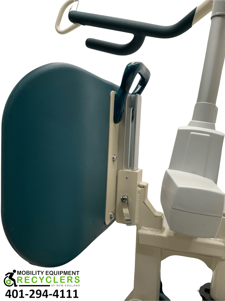 Invacare Roze Electric Patient Lift | 37 - 63.5 Inches | Power Operated Base, Sling Included, Adjustable Knee Pads, Detachable Foot Plate, Locking Casters-Mobility Equipment for Less