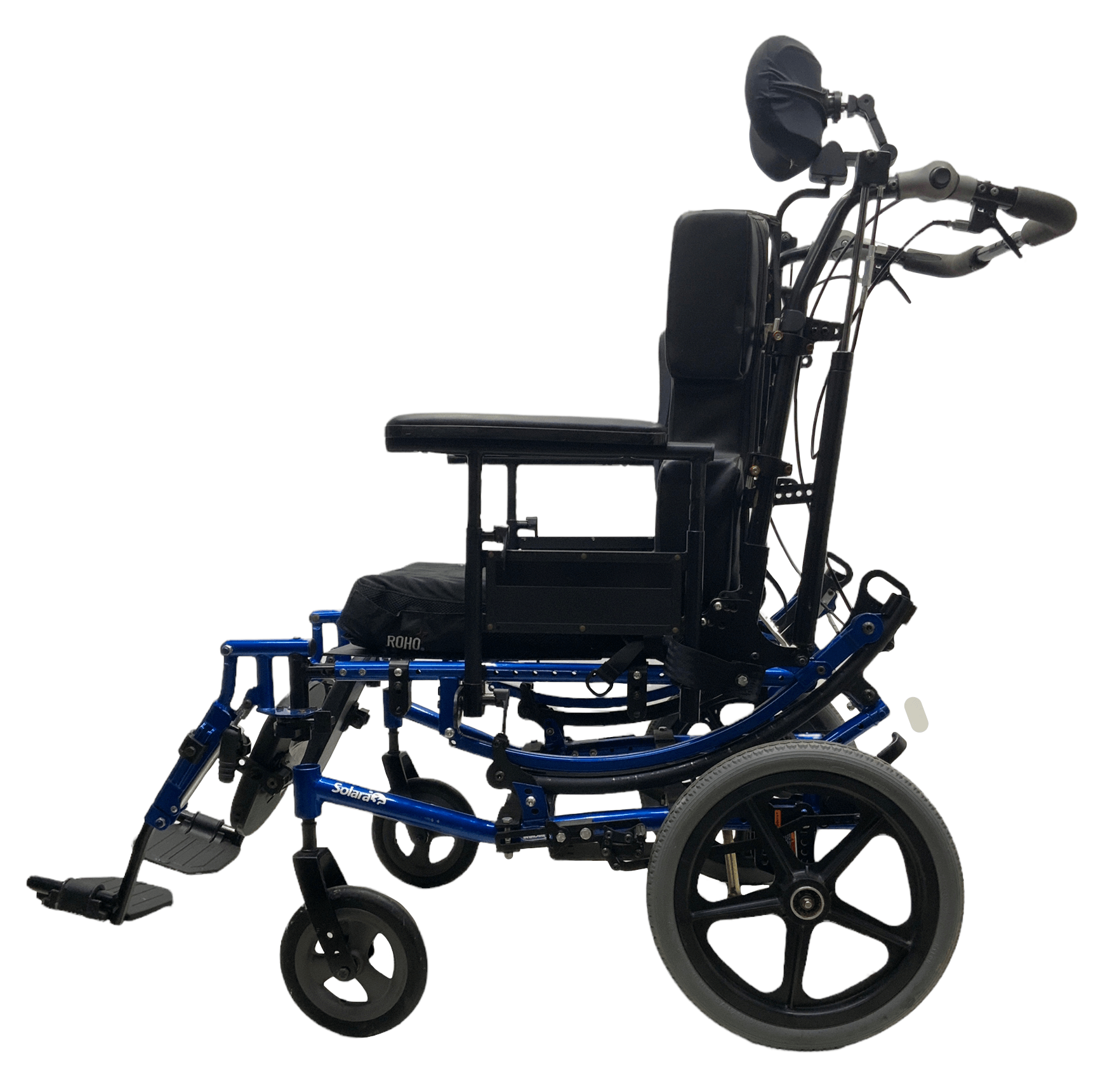 Invacare Hand Rests Invacare Solara 3G Tilt-In-Space Manual Wheelchair | Swing-Away Leg ...