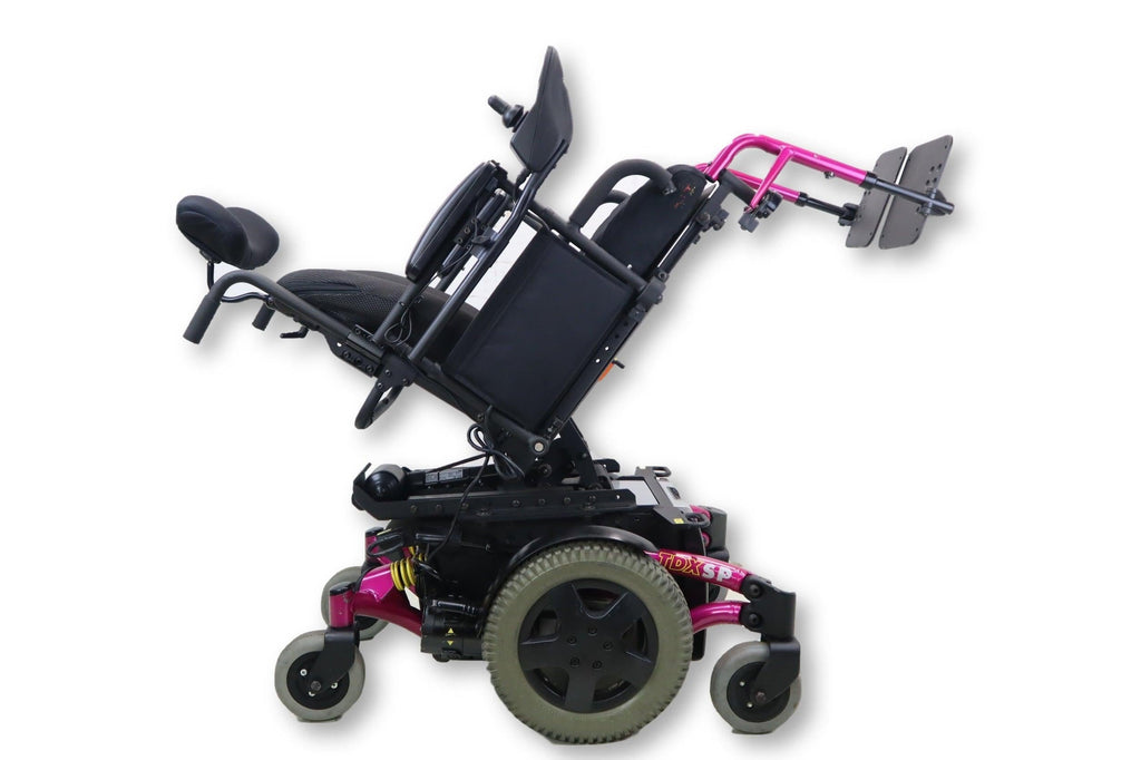 Invacare TDX SP Electric Wheelchair | Tilting Function | Swing Away Legrest | 17" x 20" Seat-Mobility Equipment for Less