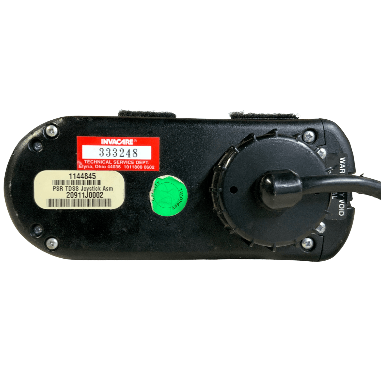 Bottom view with part number 1144845