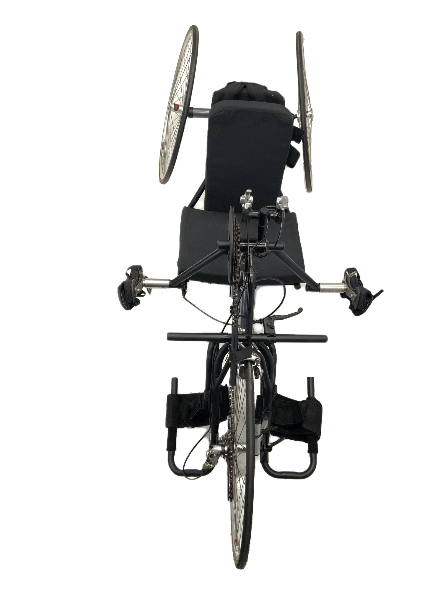 Invacare Top End Excelerator XLT PRO Adaptive Handcycle | 7 Speeds | 250 lbs. Weight Capacity | Quick Release Tires-Mobility Equipment for Less