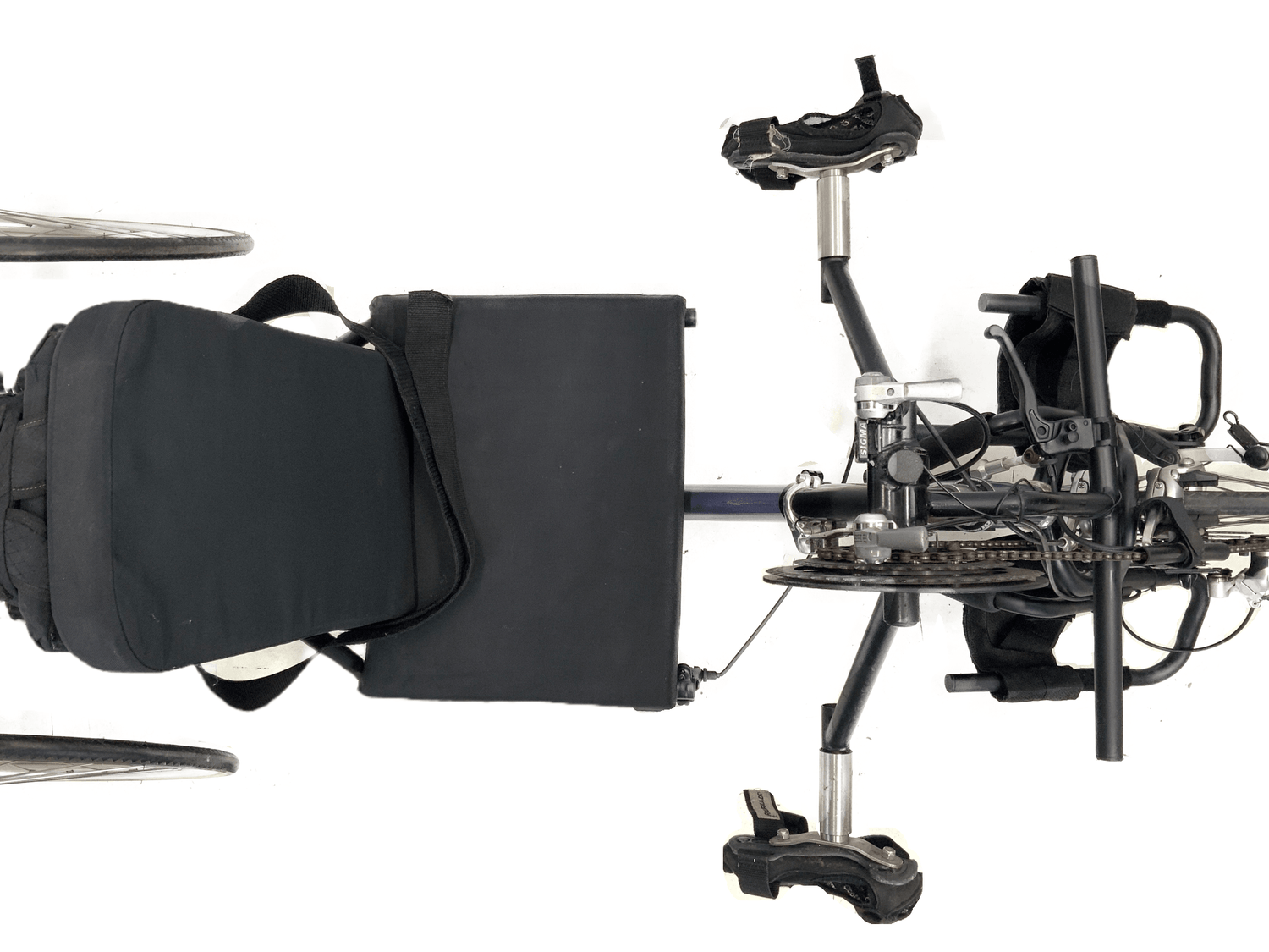 Invacare Top End Excelerator XLT PRO Adaptive Handcycle | 7 Speeds | 250 lbs. Weight Capacity | Quick Release Tires-Mobility Equipment for Less