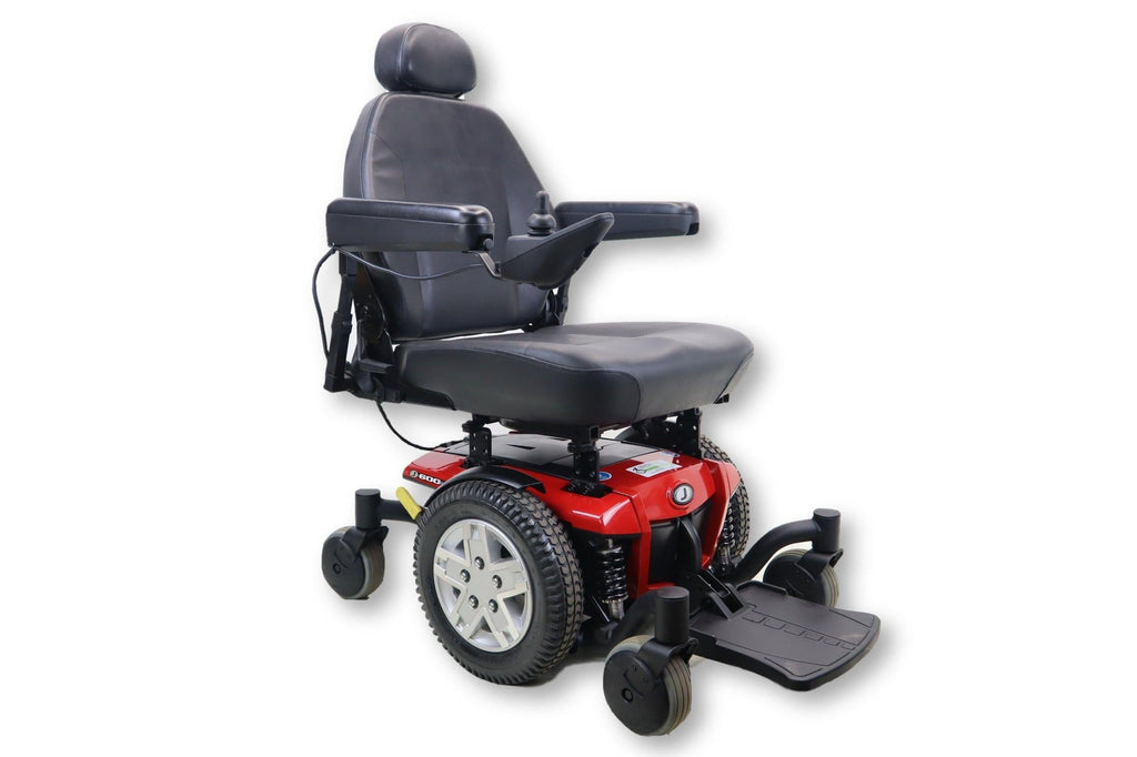 Jazzy 600 ES Electric Powered Wheelchair | 21" x 21" Seat | 300 lbs. Weight Capacity-Mobility Equipment for Less