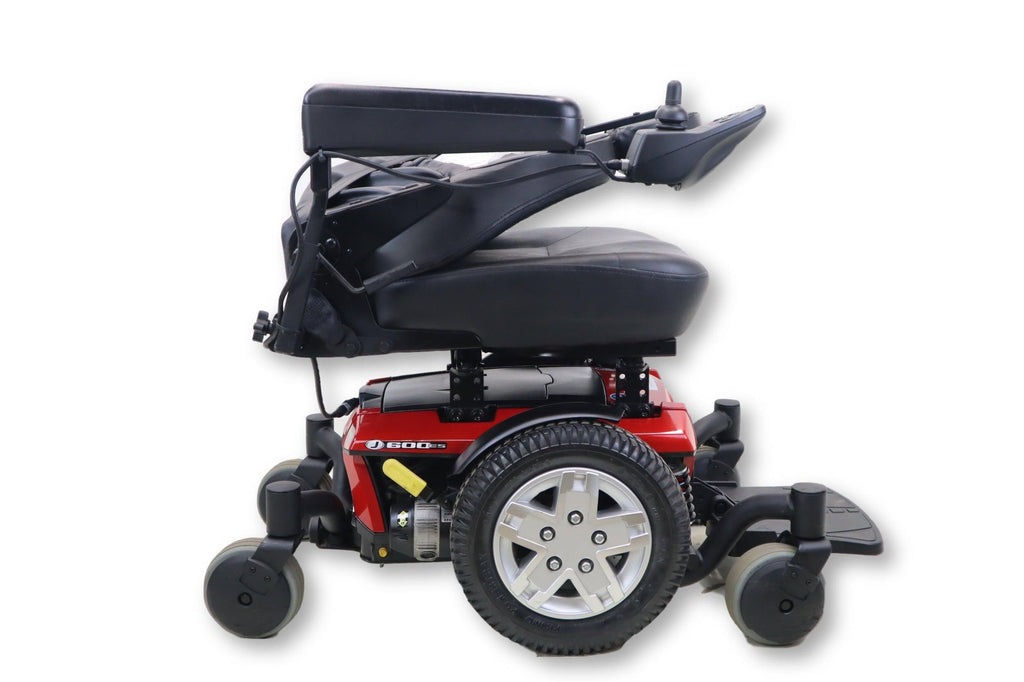 Jazzy 600 ES Electric Powered Wheelchair | 21" x 21" Seat | 300 lbs. Weight Capacity-Mobility Equipment for Less