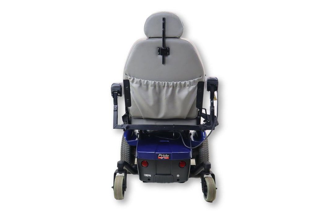 Jazzy 614 Electric Powered Wheelchair | 21" x 20" Seat | Pride Mobility | Sleek Blue Exterior-Mobility Equipment for Less