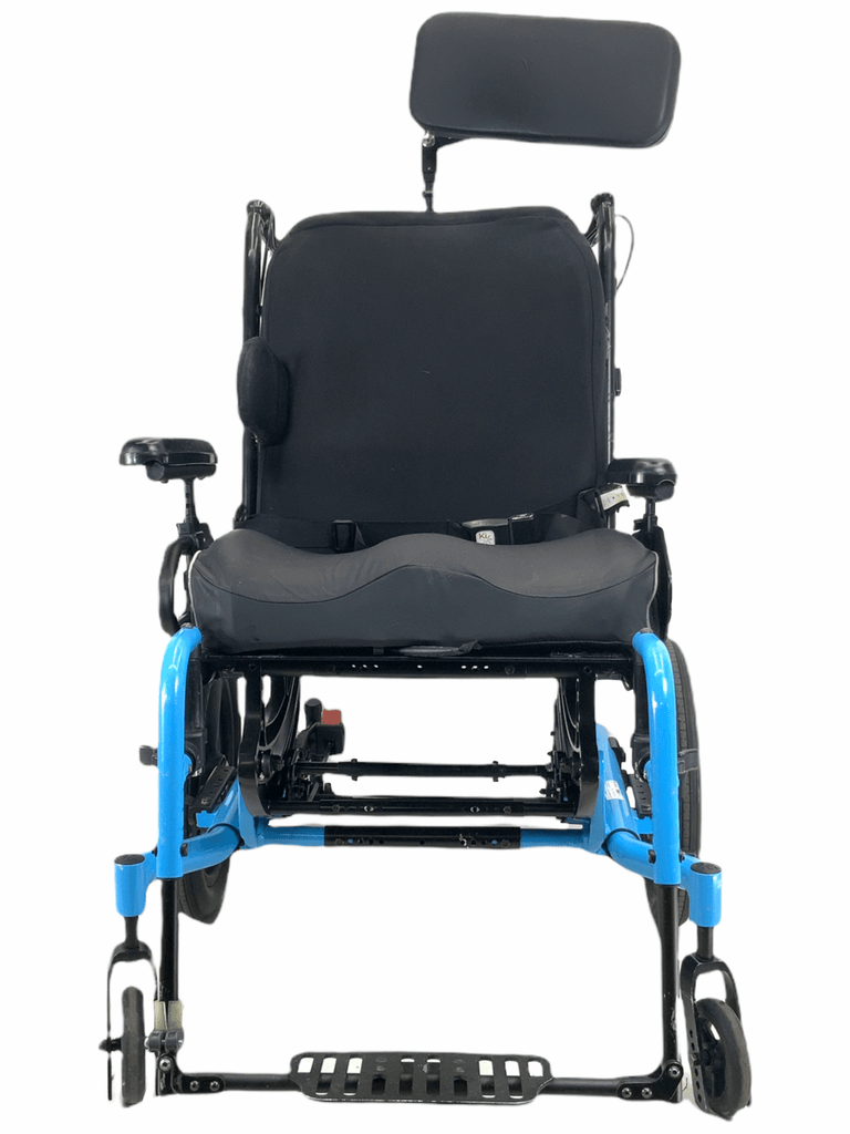 Ki Mobility Focus CR Tilt-In-Space Manual Wheelchair 20" x 17" Seat | -5° - 50° Tilt | Height Adjustable Armrests | Adjustable Headrest-Mobility Equipment for Less