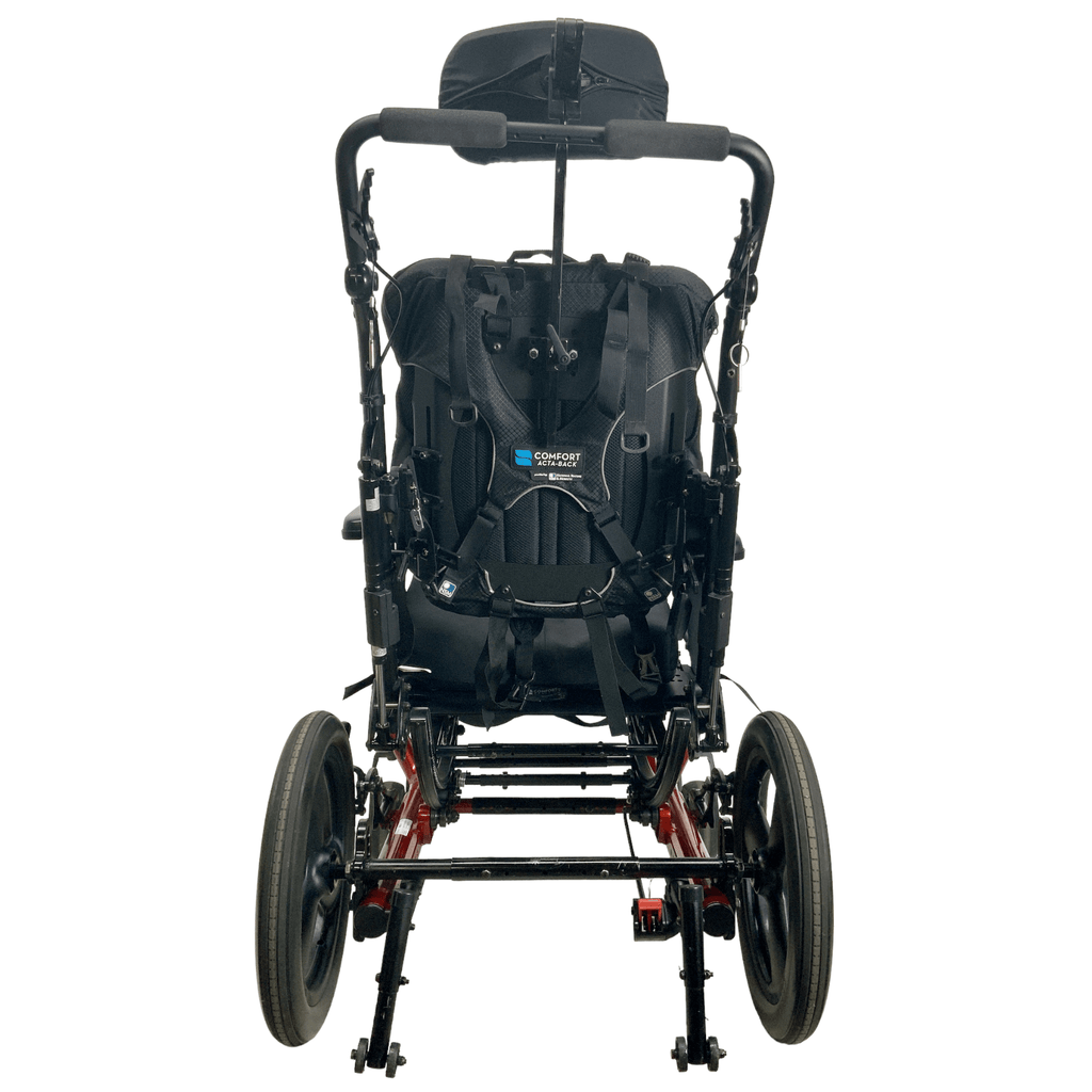Ki Mobility Focus CR Tilt-In-Space Manual Wheelchair | 17 x 17 Seat | Reclining Backrest, Transit Kit - Mobility Equipment for Less