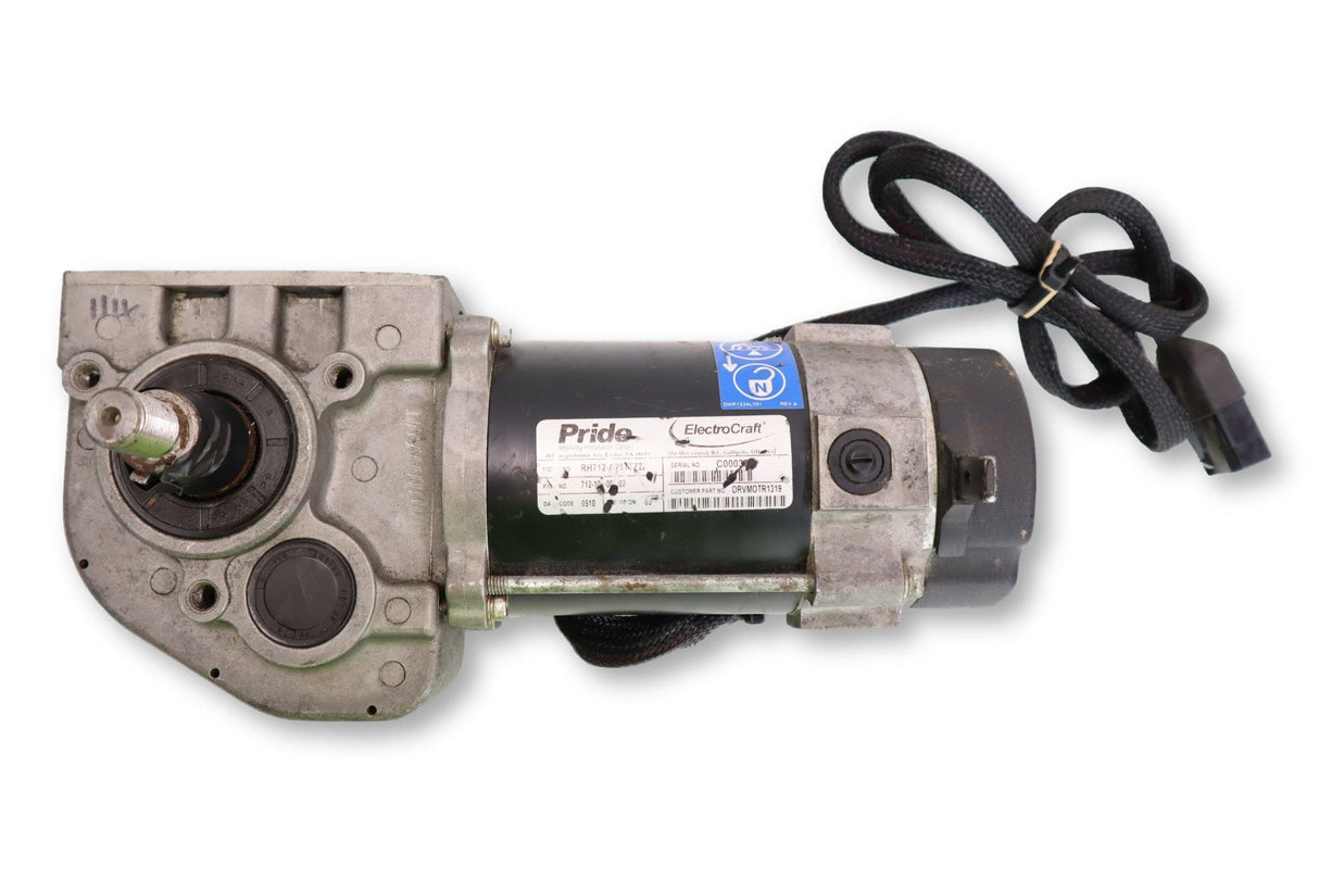 Left & Right ElectroCraft Motors For Pride Mobility Quantum 6000Z Power Chairs | DRVMOTR1319 | DRVMOTR1318-Mobility Equipment for Less