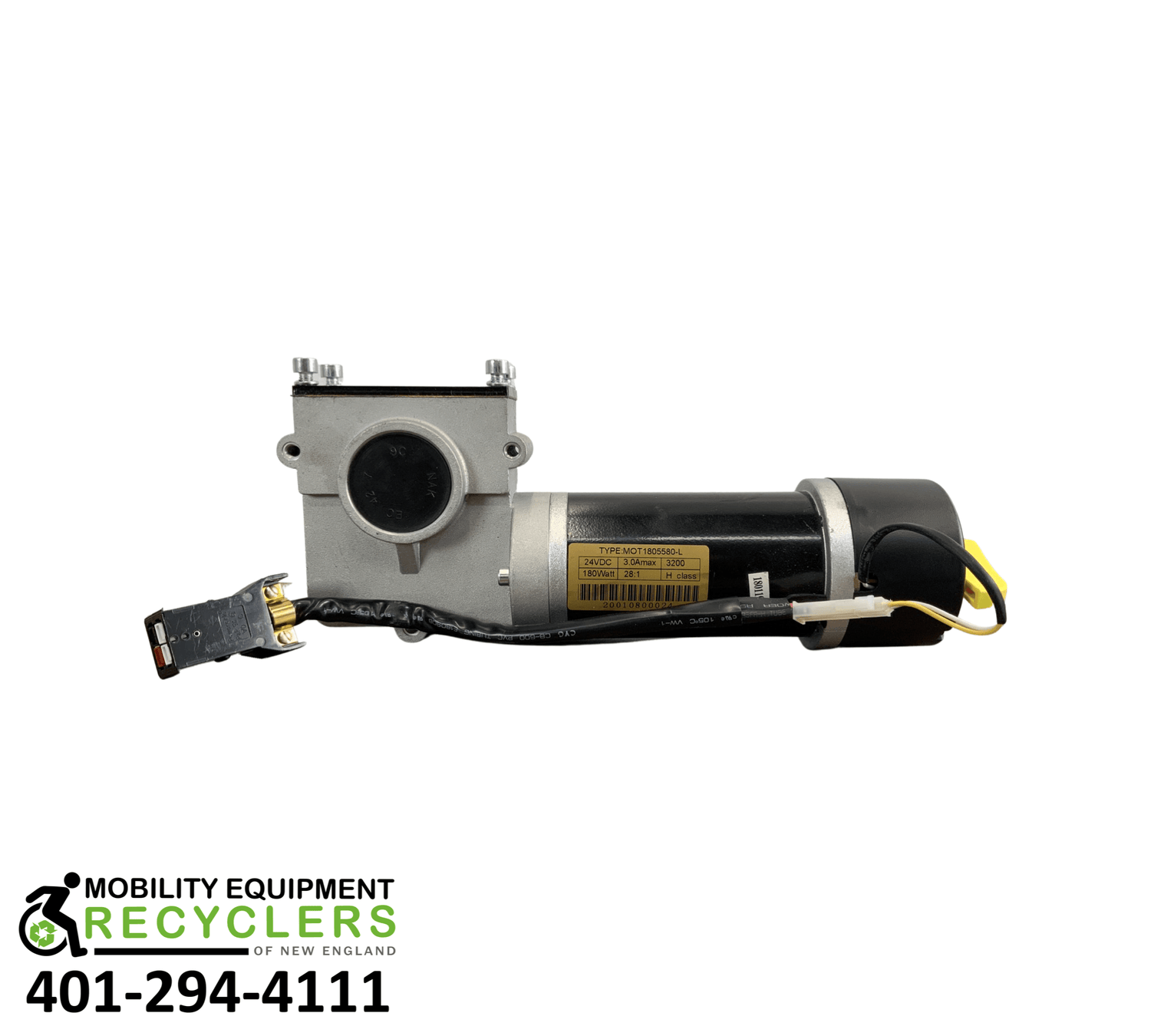 Left & Right Motors for Pride Mobility Jazzy Passport Power Wheelchairs | MOT1805580-L | MOT1805579-ABK1-R | MOT1706086 | MOT1706085-Mobility Equipment for Less