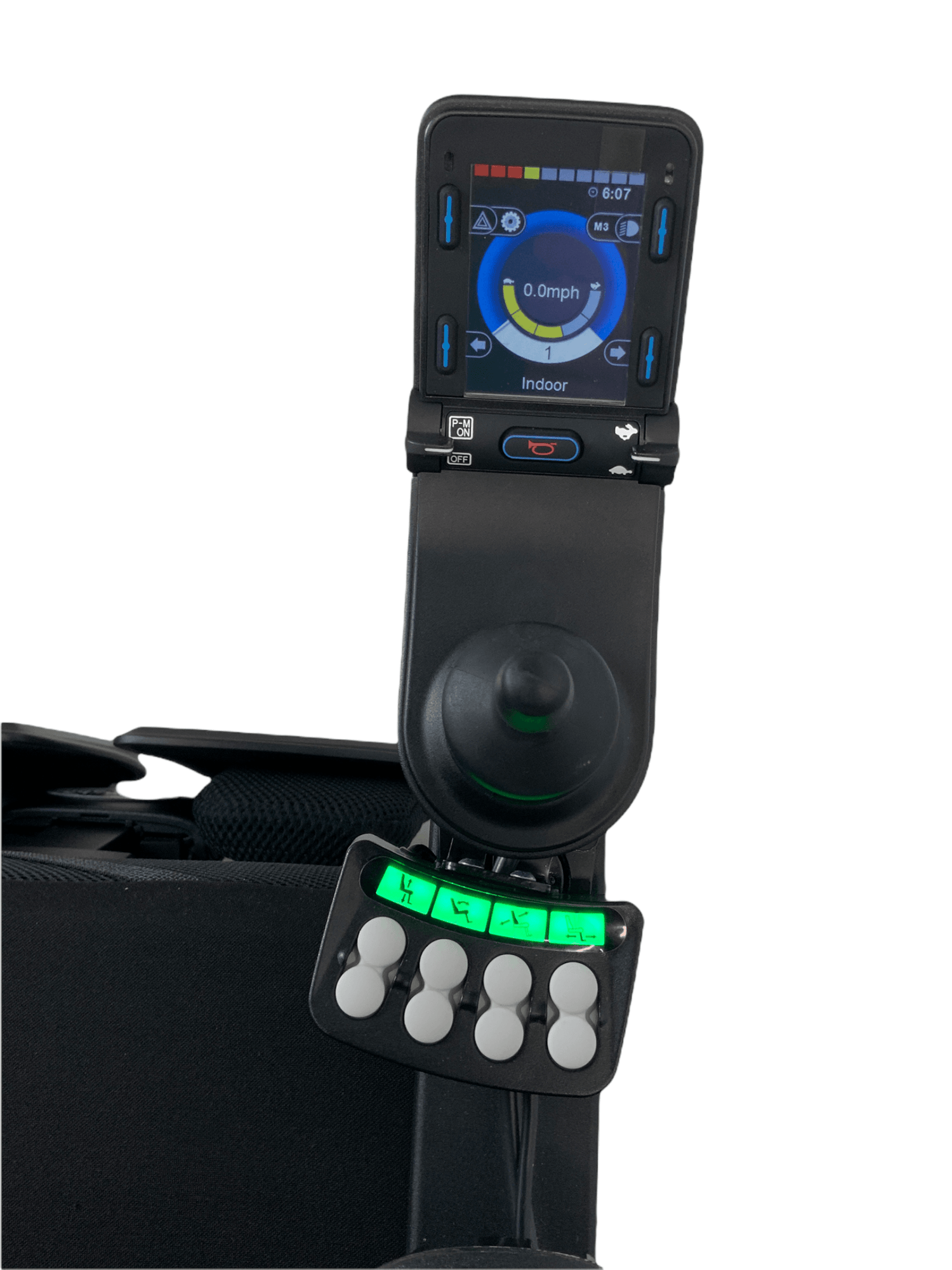 Like-New 2019 Permobil F3 Corpus Rehab Power Wheelchair | 18 x 21 Seat | Only 2 Miles! | Seat Elevate, Tilt, Recline, Power Legs | 80% Savings!-Mobility Equipment for Less