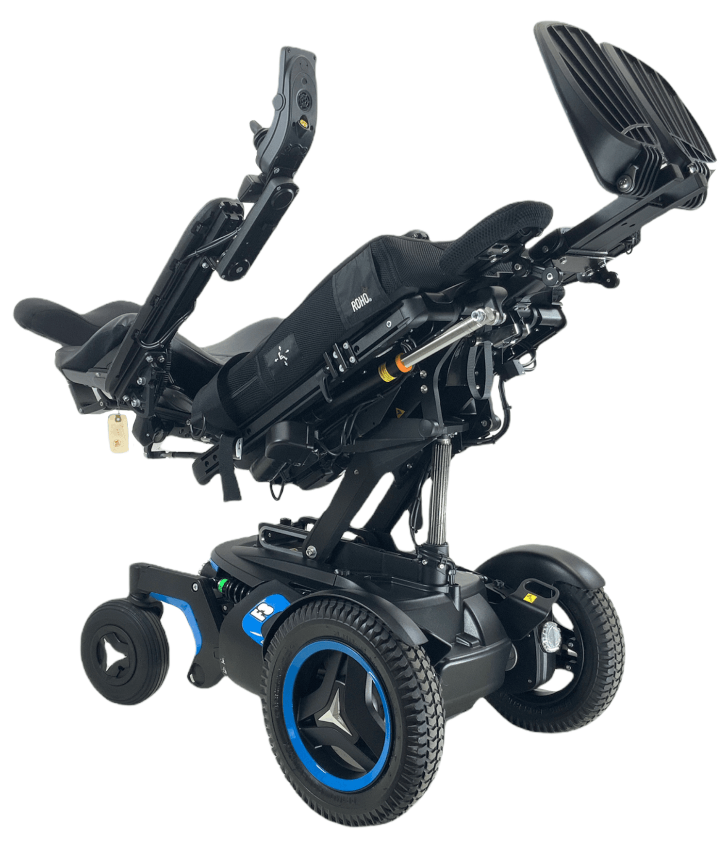 Like-New 2019 Permobil F3 Corpus Rehab Power Wheelchair | 18 x 21 Seat | Only 2 Miles! | Seat Elevate, Tilt, Recline, Power Legs | 80% Savings!-Mobility Equipment for Less