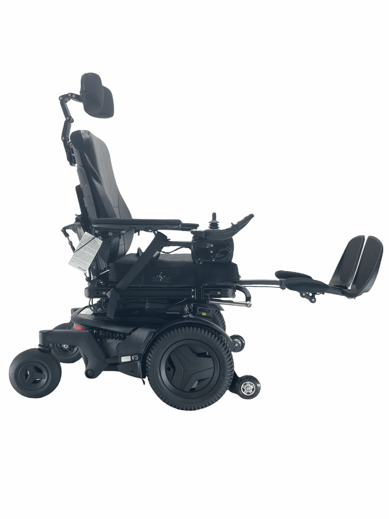 Like-New 2020 Permobil F3 Rehab Power Chair | 17" x 20" Seat | Seat Elevate, Tilt, Recline, Power Legs | Only 3 Miles!-Mobility Equipment for Less