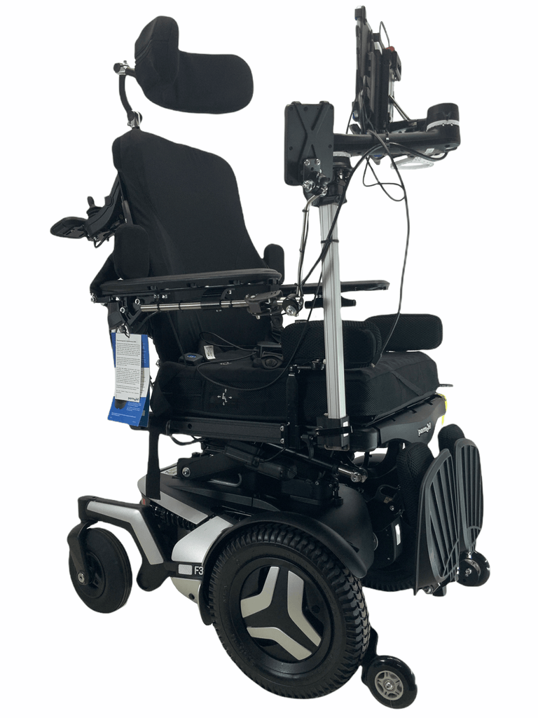 Like-New 2020 Permobil F3 Rehab Power Chair | EYE-Control Ability Drive Function! | Seat Elevate, Tilt, Recline, Power Legs | Only 6 Miles!-Mobility Equipment for Less