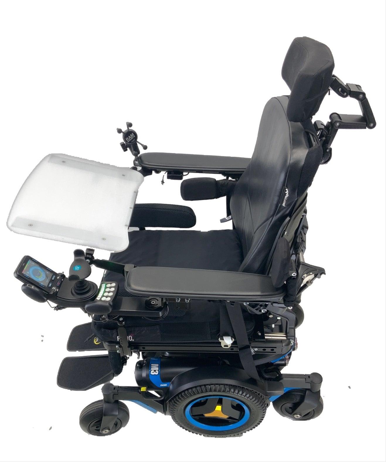 Like New 2020 Permobil M3 Power Chair | Tilt, Recline, Power Legs | 19"x20" Seat | Only 25 Miles!-Mobility Equipment for Less