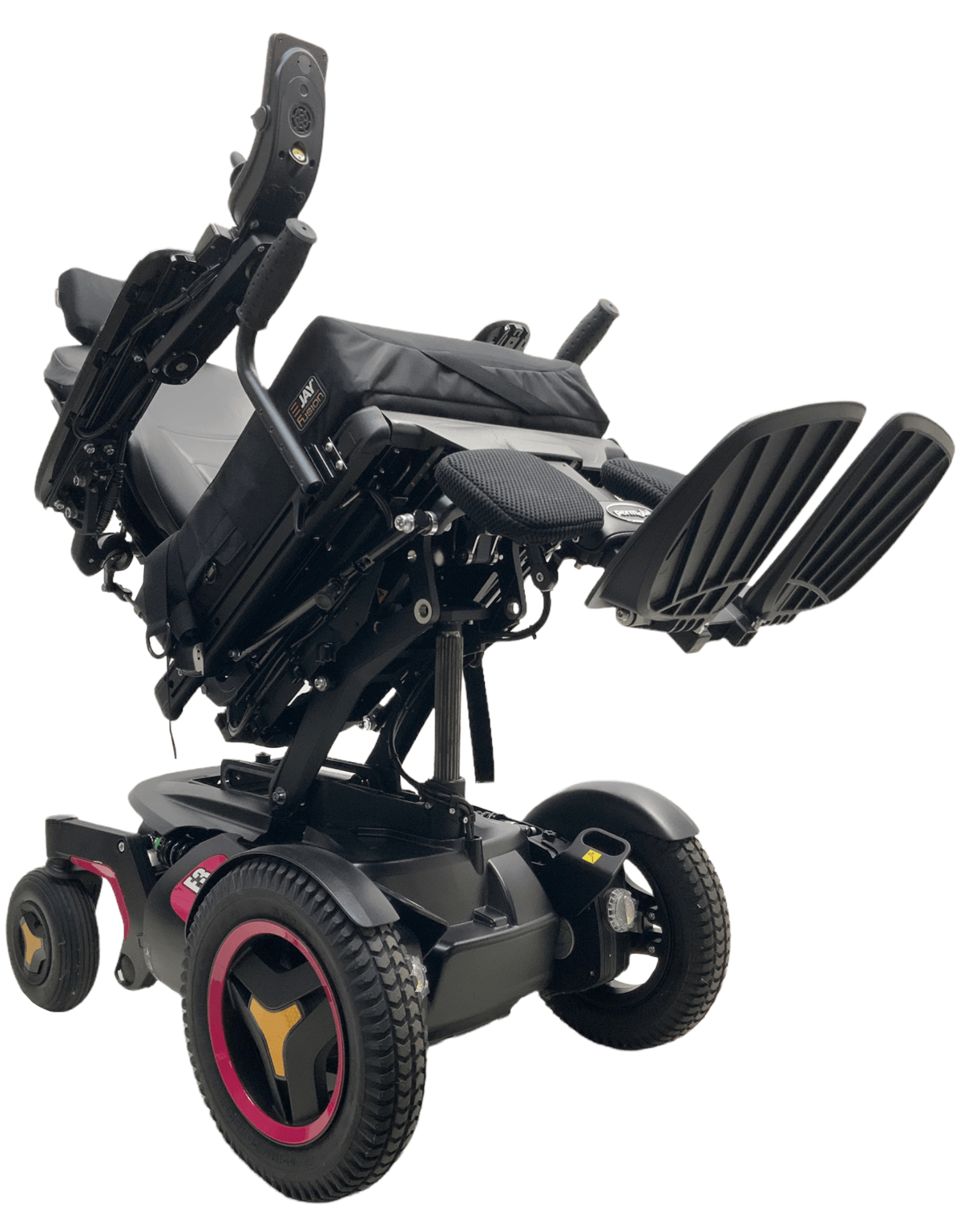 permobil f3 corpus pink power wheelchair tilt function