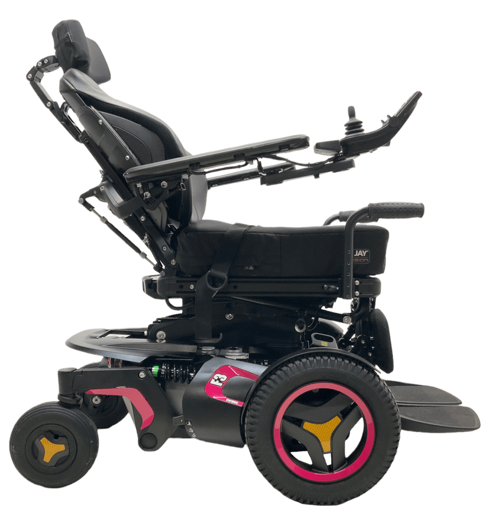 permobil f3 corpus pink power wheelchair manual recline