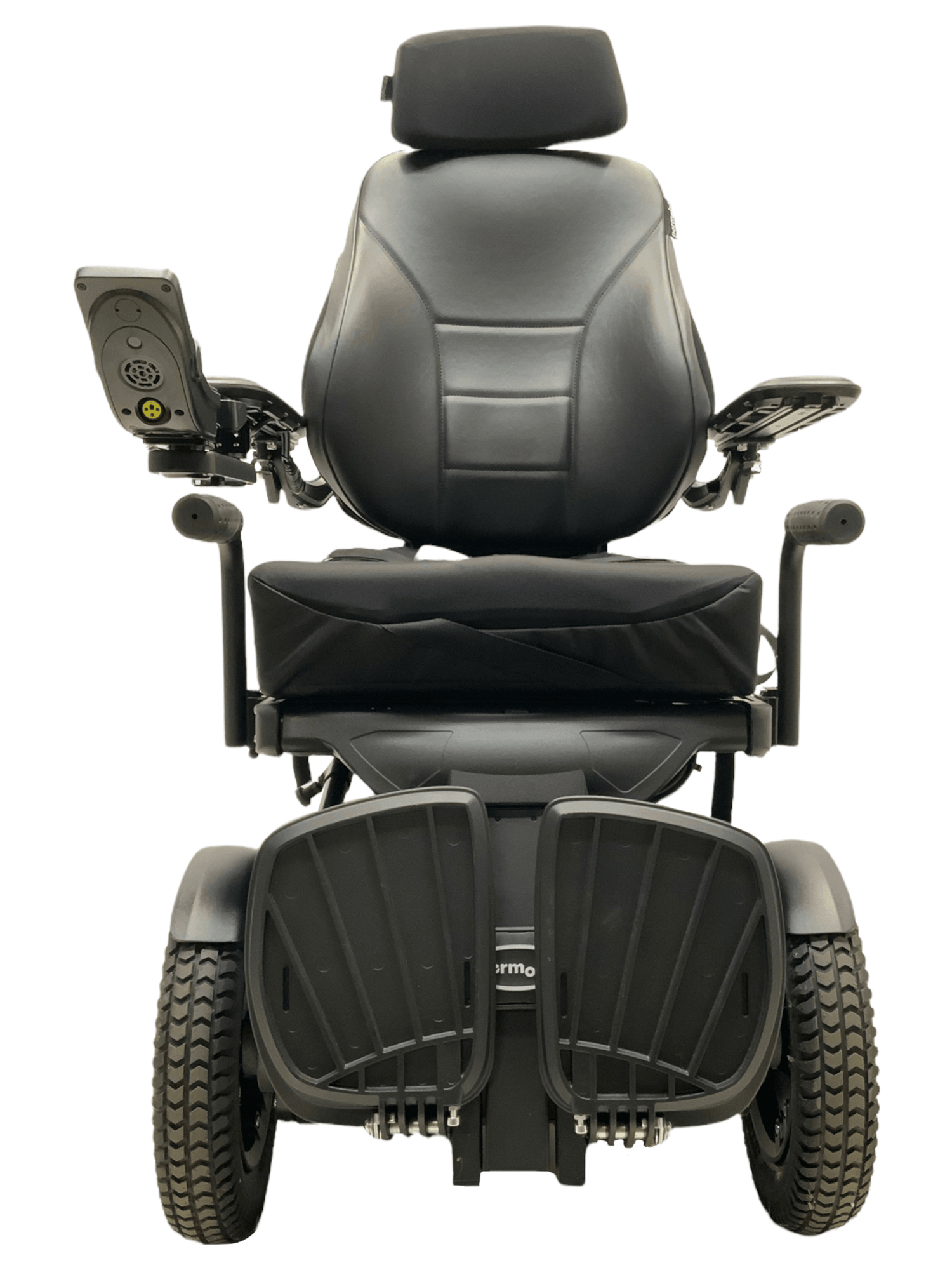 permobil f3 corpus pink power wheelchair front