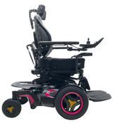 permobil f3 corpus pink electric wheelchair right side