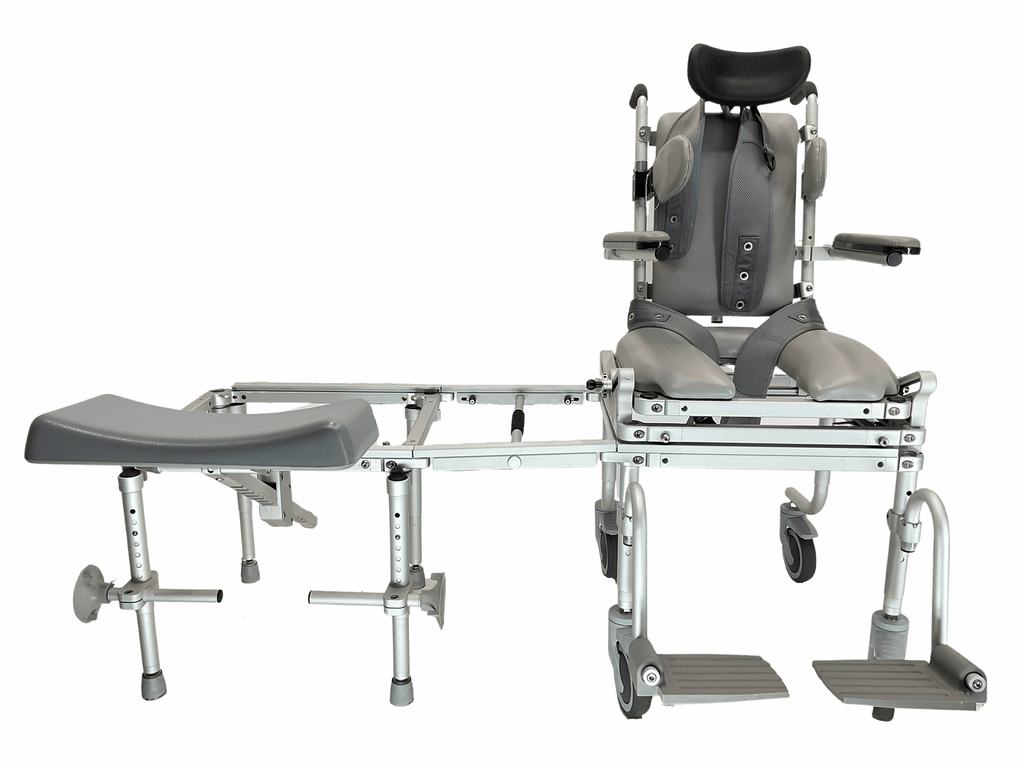 Multichair 6000TILT Commode Shower Bench | Tilting, Disassemble, & Removable Leg Rests-Mobility Equipment for Less