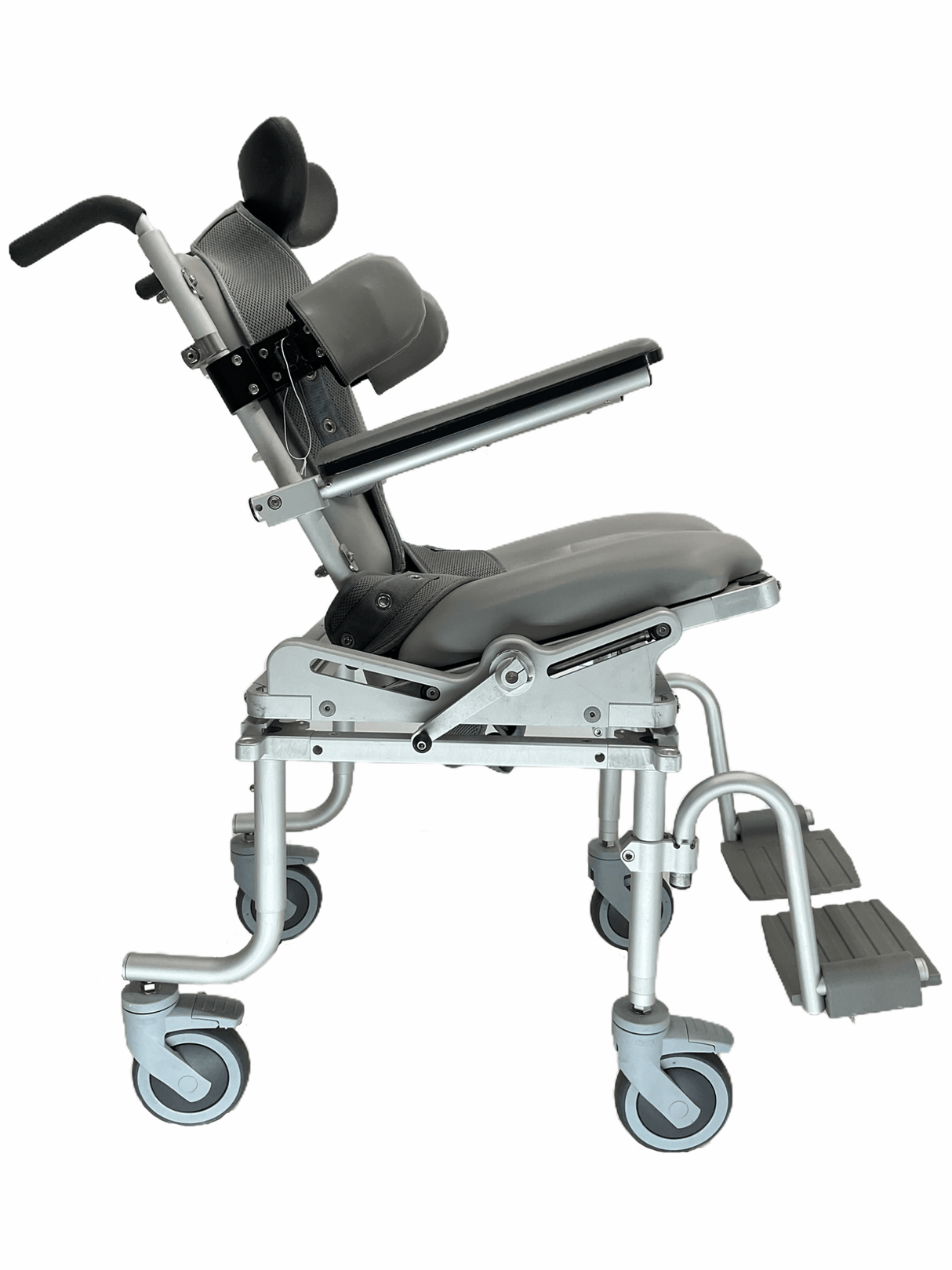 Multichair 6000TILT Commode Shower Bench | Tilting, Disassemble, & Removable Leg Rests-Mobility Equipment for Less