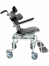 Multichair 6000TILT Commode Shower Bench | Tilting, Disassemble, & Removable Leg Rests-Mobility Equipment for Less