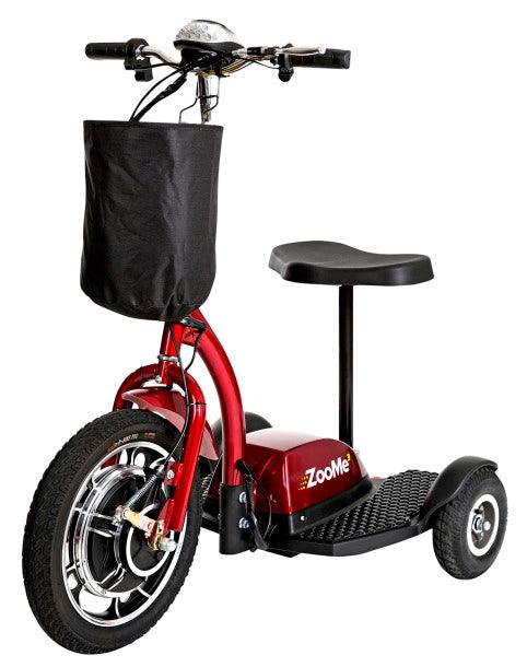 New Drive Medical ZooMe 3-Wheel Recreational Mobility Scooter | Max Speed 15 MPH | 300 LBS Weight Capacity-Mobility Equipment for Less